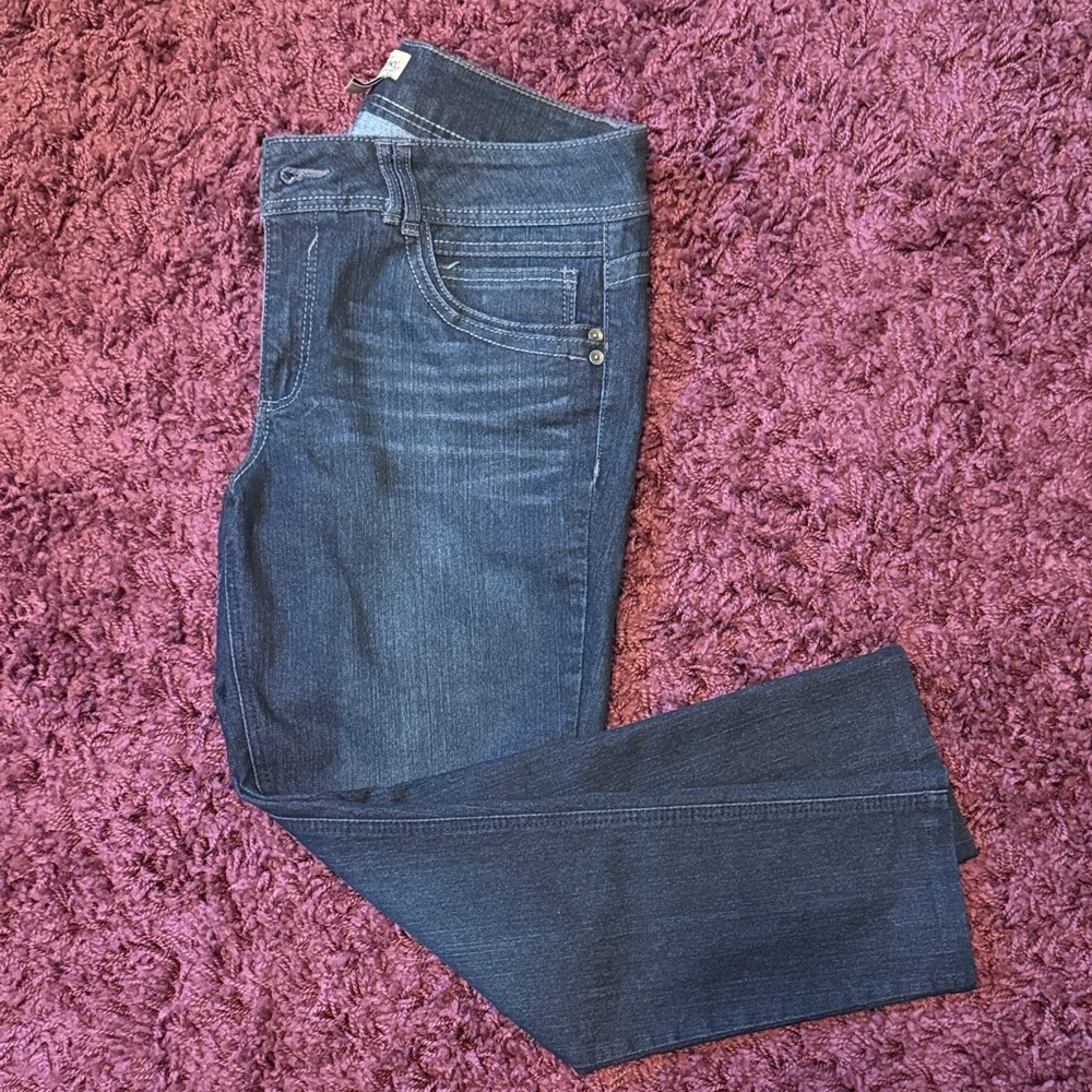 Democracy Dark Blue Women's Straight Leg Jeans
